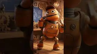 This AI Robot Character Animation Will Surprise You #AIAnimation #Creative