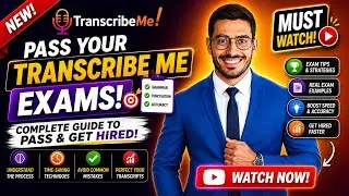 TranscribeMe Exam and answers-2025- Step by Step Guide
