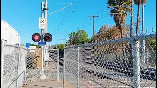 MTS Orange Line #railroadcrossing Signal For Pedestrians (Market St & 54th St)