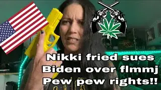 Nikki  Fried sues Biden administration over FLMMJ gun rights?￼