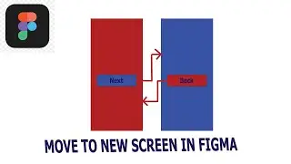 MOVE FROM ONE SCREEN TO ANOTHER ON BUTTON CLICK IN FIGMA(FIGMA TUTORIAL) 2023