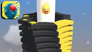 Stack Ball &ndash; Smash & Bounce Challenge | Android & iOS Gameplay #5