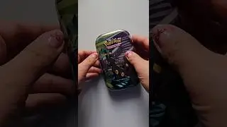Opening Pokemon Prismatic Evolutions Mini Tin!! 🌱🐦🔥🐉💧#pokemon #tcg#pokemontcg #pokemoncards#nintendo
