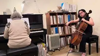 Goltermann concerto No3 cello mov1 Yi Lin (age 10) 