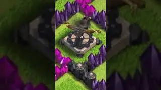 X-Bow runs out of elixir during attack on Clash Of Clans