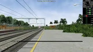 MSTS/Open Rails WAP7 Double Decker skips Bisanattam in style