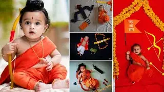 Shri Ram Navami Theme Baby Photoshoot Ideas | Baby Photoshoot Ideas