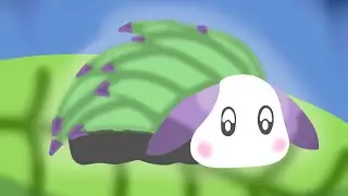 Leaf sheep sea slug speedpaint!