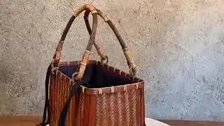 Awulook handmade bamboo basket bag