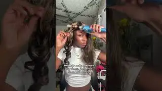 how to curl body wave #wigs #hair #nicewigg #fypシ