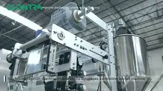 Automatic mayonnaise/chili sauce packaging machine 15g 4-side seal bag