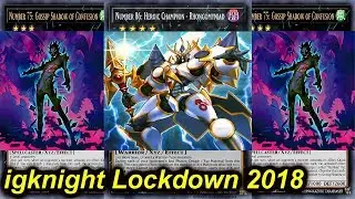 【YGOPRO】IGKNIGHT LOCKDOWN DECK 2018