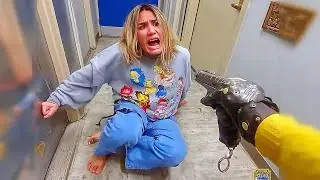 Florida Woman Tased After Refusing Receipt Check | Police Bodycam Footage