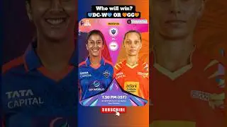 Who Will Win? DC-W vs GG - Match No. 4 | Women Premier League 2026 #viral #shorts #video #ytshorts