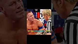 Everyone disrespects referee but Cena 💙🥹