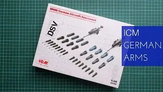 Supercharge Your Dioramas: Reviewing the ICM 1/48 WWII German Aircraft Armament Kit (48408)