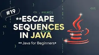 #19 &ndash; Escape Characters in Java (\n, \t, ', 