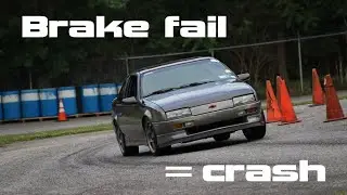 Carlisle 2020 autox crash Chevy Beretta
