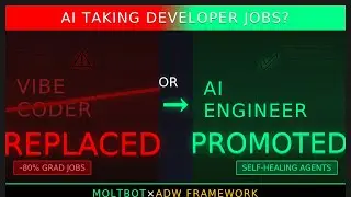AI Is Taking Developer Jobs How MoltBot ClawdBot Beats Vibe Coding with AI Engineering ADW Framework