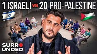 1 Israeli vs 20 Pro-Palestine Activists (ft. Rudy Rochman) | Surrounded