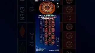 Rulet autorulet garantili kazan&ccedil; taktikleri bu gecenin kazancı #rulet #autorulet #casino