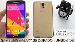 Samsung Galaxy S5 Dorado Unboxing y Análisis Rápido