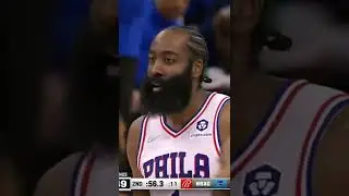 James Harden's 4 Point Play Is Back In Philly #shorts