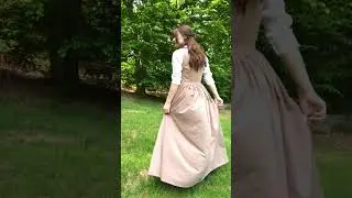 it's time this dress paid rent! | I made THAT lizzie pride & prejudice dress from a bedsheet