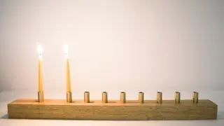 Making a Menorah with Shaper Origin