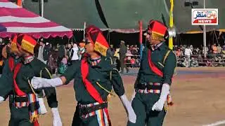 26 January 2025 prade at sports stadium Poonch