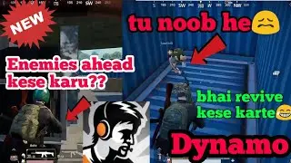 (New)Dynamo play RANDOM match with a fake  I.D(part-1) #pubgmobile #dynamogaming