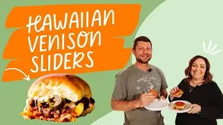 Savory and Sweet Hawaiian Venison Sliders