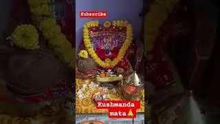 Navratri fourth day is observed as maa kushmanda mata day🙏 #jaimatadi #durgapuja #navratri #shorts