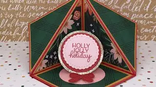 Triangle Corner Pop-Up Card. 10/29/19