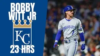 BOBBY WITT JR HOME RUNS: 2025