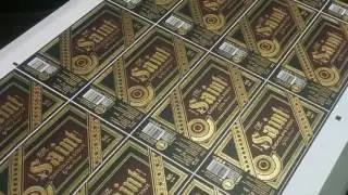 The Saint craft beer label printing