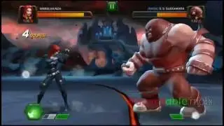 Viúva Negra vs Juggernaut