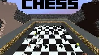 Playable Chess Game in Minecraft