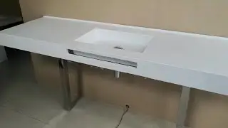KKR丨How to Install the Acrylic Solid Surface Vanity Tops丨One-stop Solutions are Available