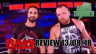 DEAN AMBROSE RETURNS!! | WWE MONDAY NIGHT RAW 13/08/18 REVIEW