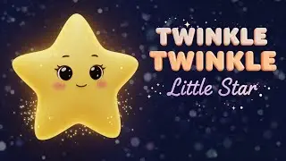 Twinkle Twinkle Little Star 🌟 | Animated Bedtime Song for Kids