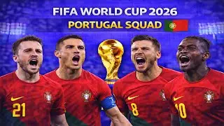 Portugal Squad for FIFA World Cup 2026 🇵🇹 | Full Team & Star Players