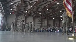 Iowa National Guard Troops Receive Welcome Home Ceremony