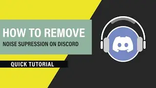 How to Remove Background Noise from Mic on Discord (Noise Suppression)