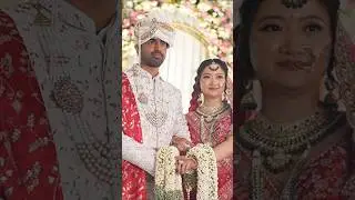 Our magical Indian wedding was special 😍 Blessed to have so many blessings from family and friends 🙂