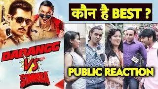 Dabangg Chulbul Pandey Vs Simmba | Which Is The Best Character ? PUBLIC REACTION | Salman Vs Ranveer