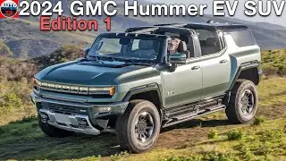 All NEW 2024 GMC HUMMER EV Edition 1 SUV - FIRST LOOK Premiere