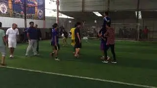 Hardik FC celebration after wining Play Nepal Open Futsal 2018