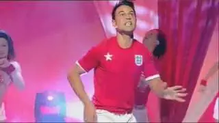 Chico performing 'It's England Time' on GM:TV