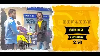 Finally Suzuki Vstrom SX 250 ||   PRADEEP THE TRAVELLER ||